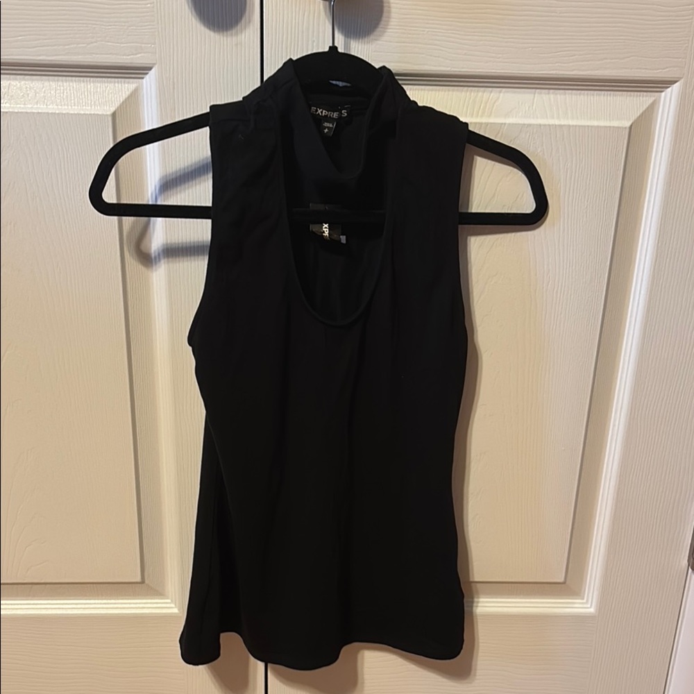 Express Black Sleeveless Tank Top